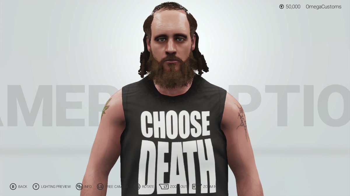 HardcoreRev5val's tweet photo. A bit of a delay, thankfully everyone is still healthy, BUT here’s the first preview of Necro Butcher for the #HARDCOREREVIVAL Death Match Legends pack! #WWE2k19 #XboxSeriesS #czw #ROH https://t.co/GfvnICoKX4