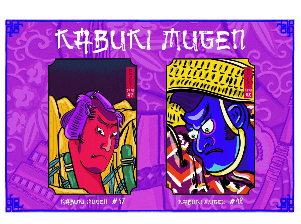 GM Fam!👺

2 New Kabuki Mugen will drop in a few hours!

Stay tuned!👀

opensea.io/collection/neo…

#nftart #NFTCommunity #openseaNFT #nftartist #nftcollectors #Artist #cryptoartwork #NFT