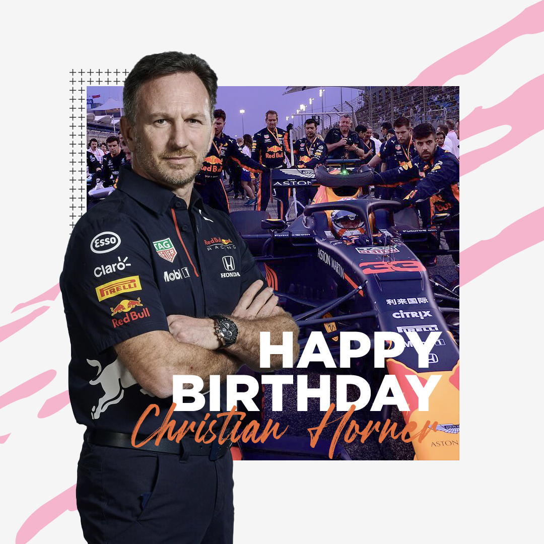 Wishing Team Principal Christian Horner a happy birthday! 