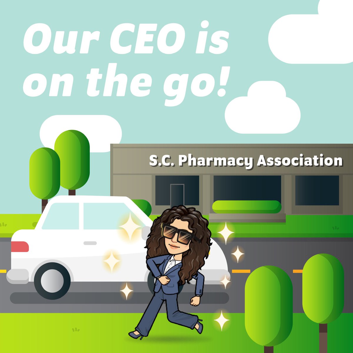 yourSCPhA's tweet image. Stay tuned for the next episode of #CEOonthego, as our CEO is currently on the road to a few site visits today! 🚗