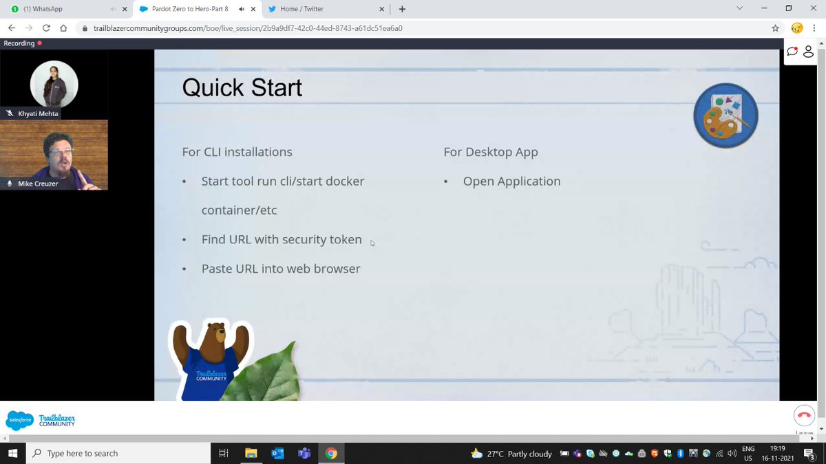 Thrishulsanapal's tweet photo. Very helpful session to know about API's using building and installation!!
https://t.co/fUFNjlsyTx
@witkolkata
@creuzerm
@khyatu07
#witkolkata
#witpardot https://t.co/naGoRaHUxY