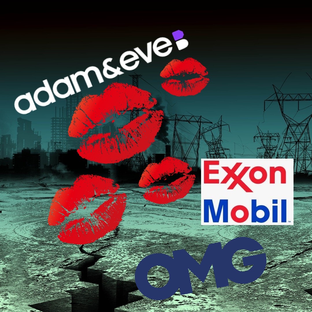 GreenwashEarth's tweet photo. Next up, it’s the hotly contested Let’s Pretend We’re Lovely Award. And the Winner is… @aandeddbe for nominating their work for Skittles and Period Poverty, and failing to mention the millions billed to @exxonmobil! 
#CampaignBigAwards @CampaignBig https://t.co/Wql4MuWLA5