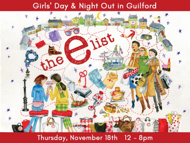 TownGuilford's tweet photo. Visit us for Ladies Night Out on Thursday with the Guilford Green Merchant District and The E List. https://t.co/aQjhgm7ckK