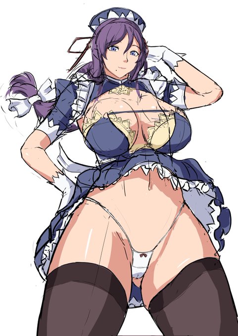 skebでご依頼頂いてる野々原美加子さんのラフ

人妻メイドのパンモロとかもう最高すぎませんか 