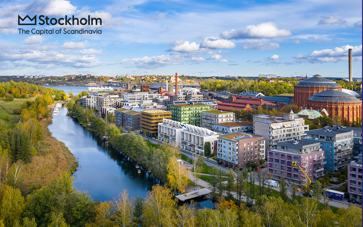 investstockholm's tweet photo. Stockholm has been working with sustainable urban development for more than 20 years. Come meet us in stand F:128 #SCEWC21 #smartcityexpo21! https://t.co/sfp7vxDwSv
