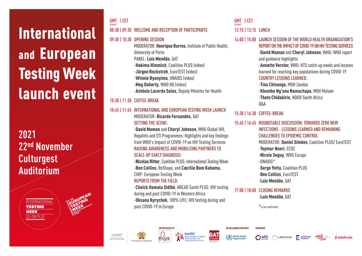 Are you ready for International Testing week? Join us for an exciting session reporting on #COVID19 impacts on #HIV testing services. More information: coalitionplus.org/international-… #Testingisthekey #test4HIV <a href="/CoalitionPLUS/">Coalition PLUS</a>