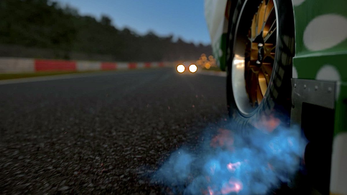 RacingStrawbz's tweet photo. Today @TimSecret4 and @nine_five_4 have been lapping the Nordschliefe 24hr at night in preparation for this Thursday’s @27racers race! #sparks #nurburgring #teamstrawberry #27racers https://t.co/c9SoQ968O1