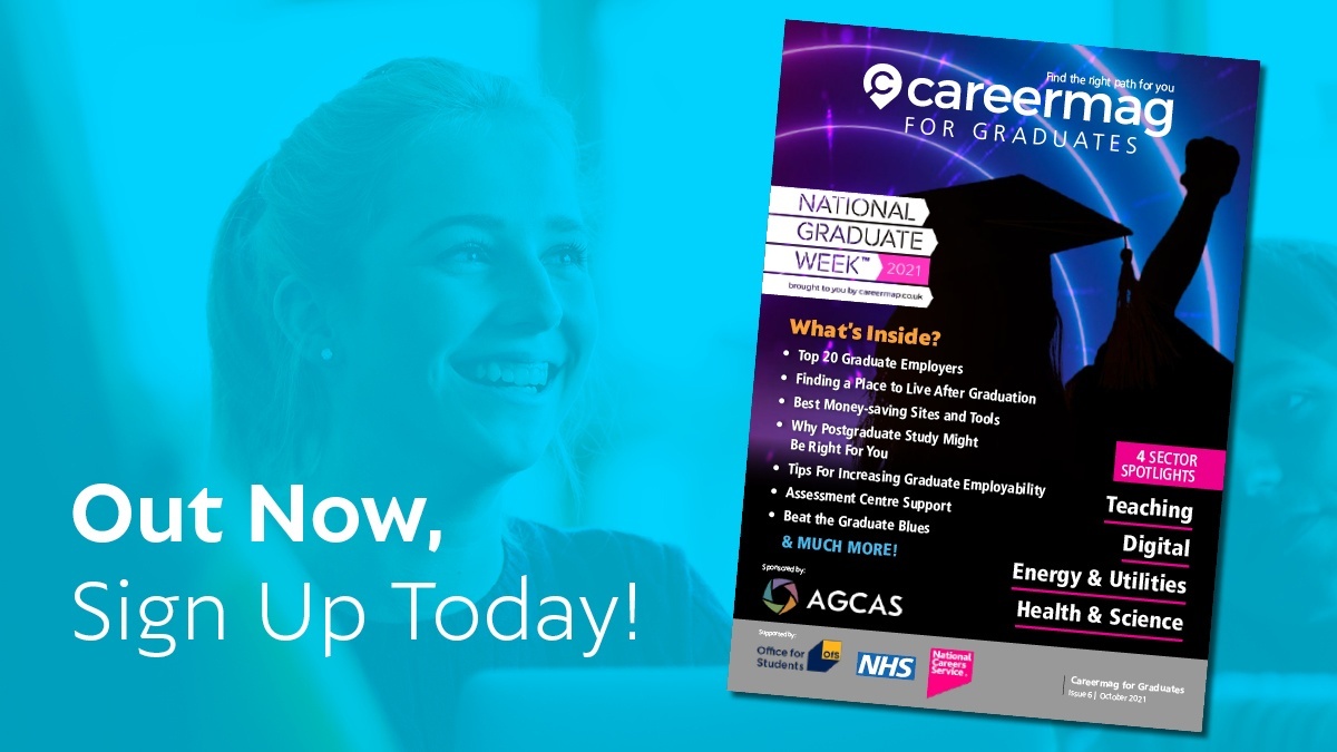 HealthCareersUK's tweet image. If you haven't heard, Careermag for #Graduates is now live. 

See case studies, watch the #GraduateWeek webinar back and discover the #NHS graduate opportunities available to you. 

See us on page 12-13 and sign up to get a copy: orlo.uk/2tkSv

@GraduateWeek 
#NGW2021