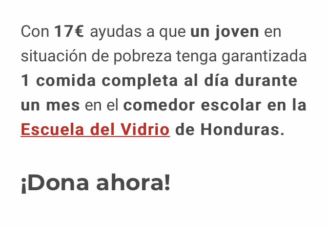 jblasgarcia's tweet photo. Os propongo un reto, uno de verdad✅ no de darme❤️.Un reto de aprendizaje ODS #concienciayaccion auténtico con tus alumn@s, #Aps 😜
¿Crees que llegaremos a 300 donaciones de 5 euros para poder hacer real el reto #alimentaciónyeducación de @FundacionVeron ?
https://t.co/IfLMDZcxOD https://t.co/Nr943hUNuo