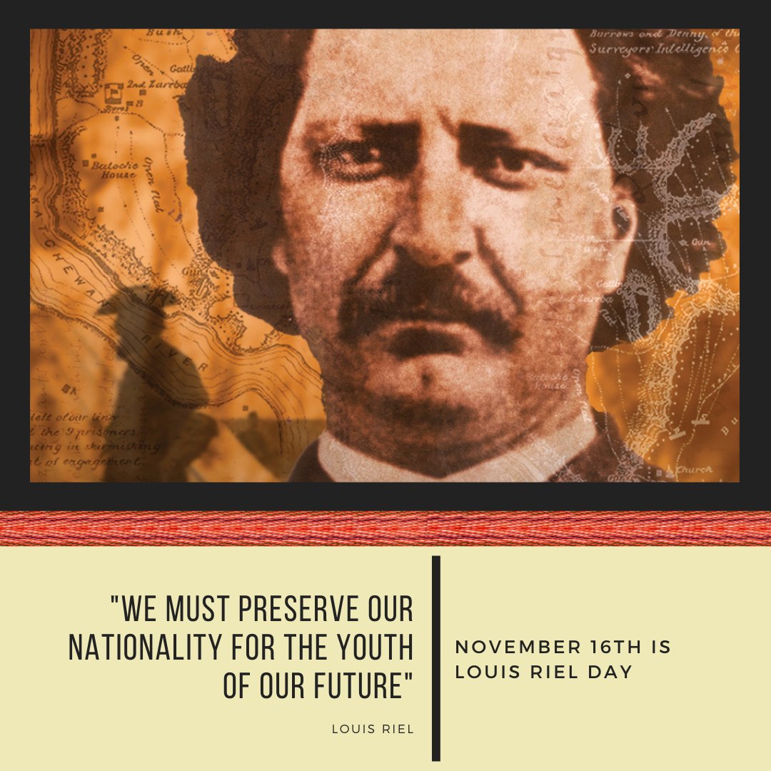 Today on Louis Riel Day, we raise the Métis flag @humbercollege. In Ontario, and across the Métis homeland, Louis Riel Day is celebrated on Nov 16, the anniversary of Riel’s execution in 1885. It is also a day to celebrate Métis people&amp;culture. Visit <a href="/MetisNationON/">Métis Nation of Ontario</a> to learn more!