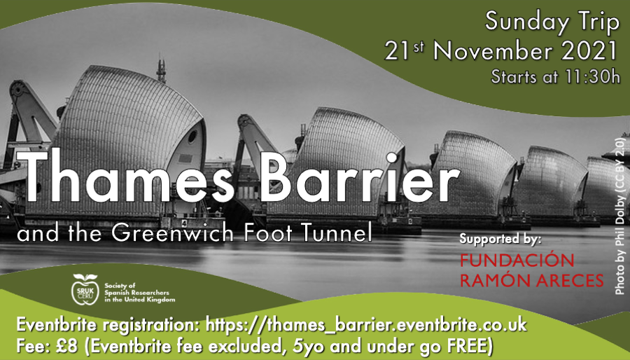 ComunidadCeru's tweet photo. #SRUKLondon meets megastructures 🏗️! Join us in this day trip to the #ThamesBarrier and the #Greenwich Foot Tunnel. Amaze yourself with two of the most outstanding #engineering structures in London, and finish the day in Isle of Dogs for a pint. Book now! https://t.co/iE1dCn57eE https://t.co/idMM2c1qyz