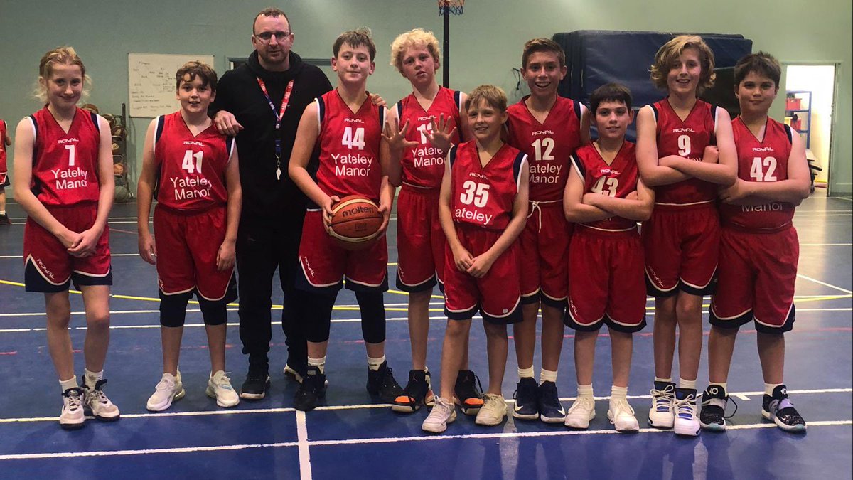 YMS_Sport's tweet photo. Yateley Manor reach a milestone. 50 wins in a row in U11 and U13 basketball matches. An amazing achievement and thank you to all those who have played and contributed over the past three and a half years.🏆💪⭐️🏀 https://t.co/9ODzKmQpa9