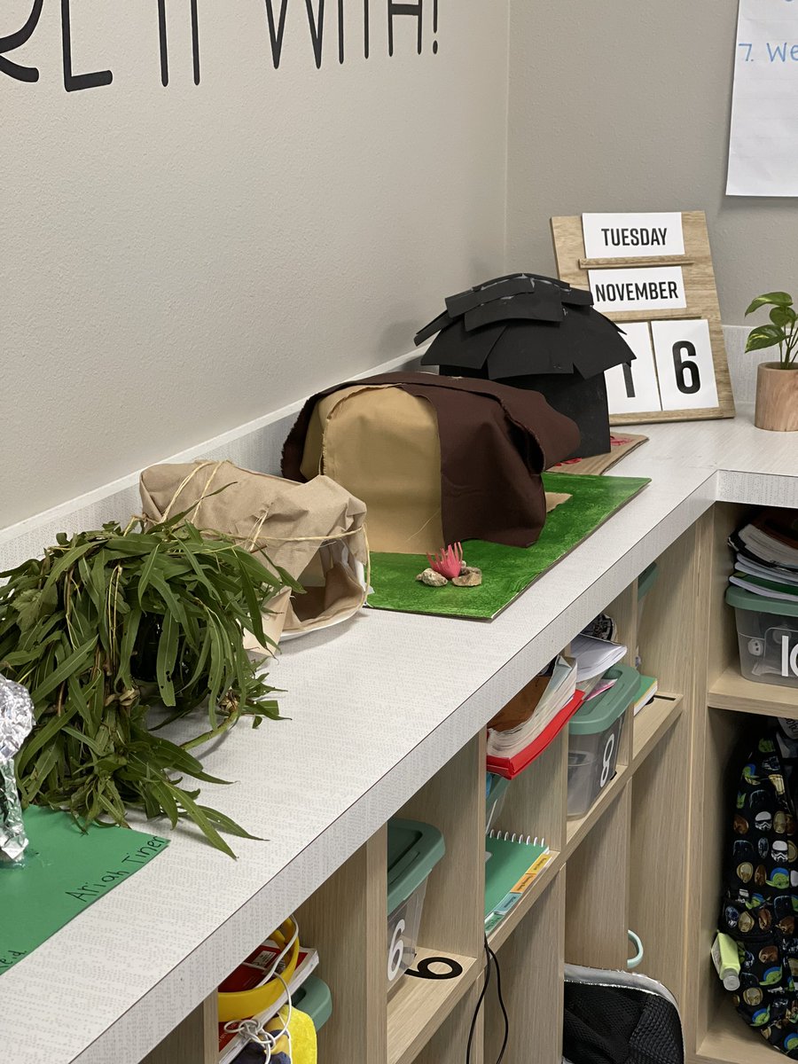 rachcmaresh's tweet photo. 2nd grade GT students @CharterOakElem are learning the “Wampanoag Way” by completing a Wetu STEM challenge! Tomorrow we will put their designs to the test with wind, rain, and snow! https://t.co/qi8GwWQzJ7