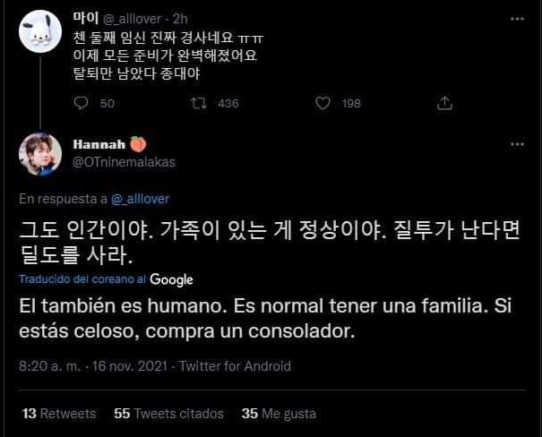 exolclub_'s tweet photo. Si esto lo ha escrito una coreana, estamos presenciando un avance en el pensamiento https://t.co/ZEh7lqCrSy