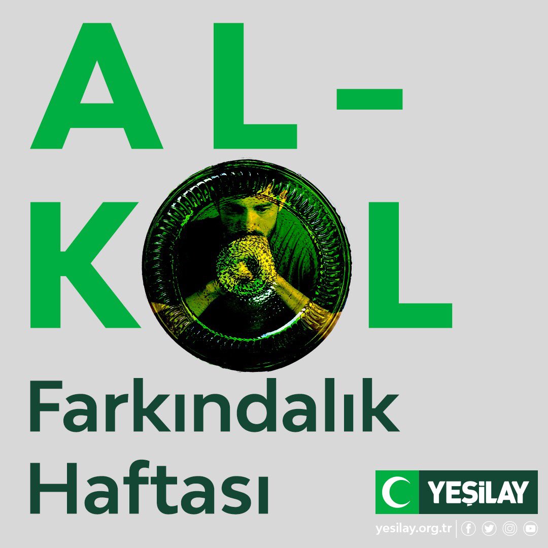 1920yesilay's tweet photo. Alkol Farkındalık Haftası'nda, alkolün hayatımıza verdiği zararları hep birlikte öğrenelim.

Link; https://t.co/6uMjvaLm5P

#Yeşilay #AlkolünZararları #AlkolFarkındalıkHaftası https://t.co/ZatIfhpeeN