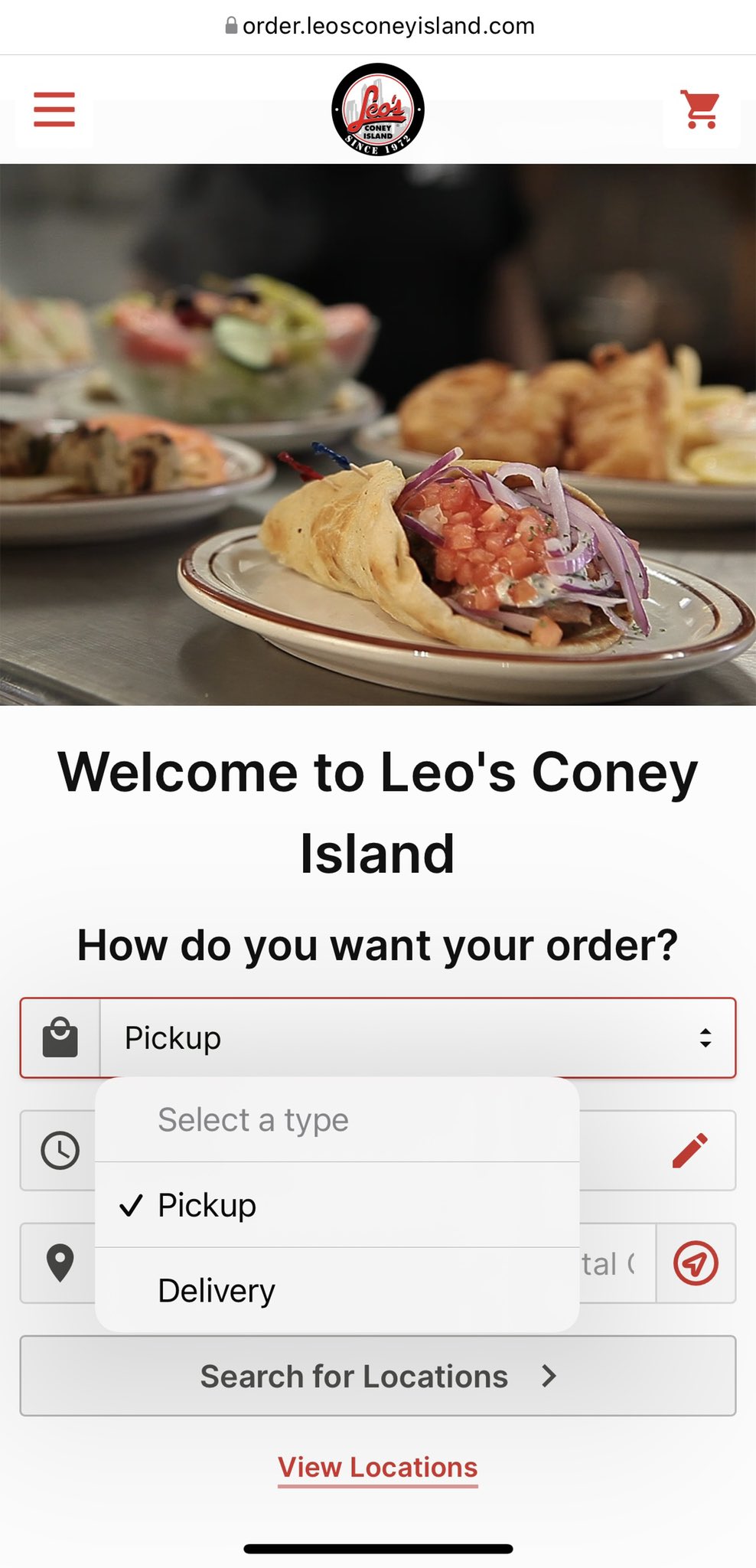 Leo's 2024 coney menu