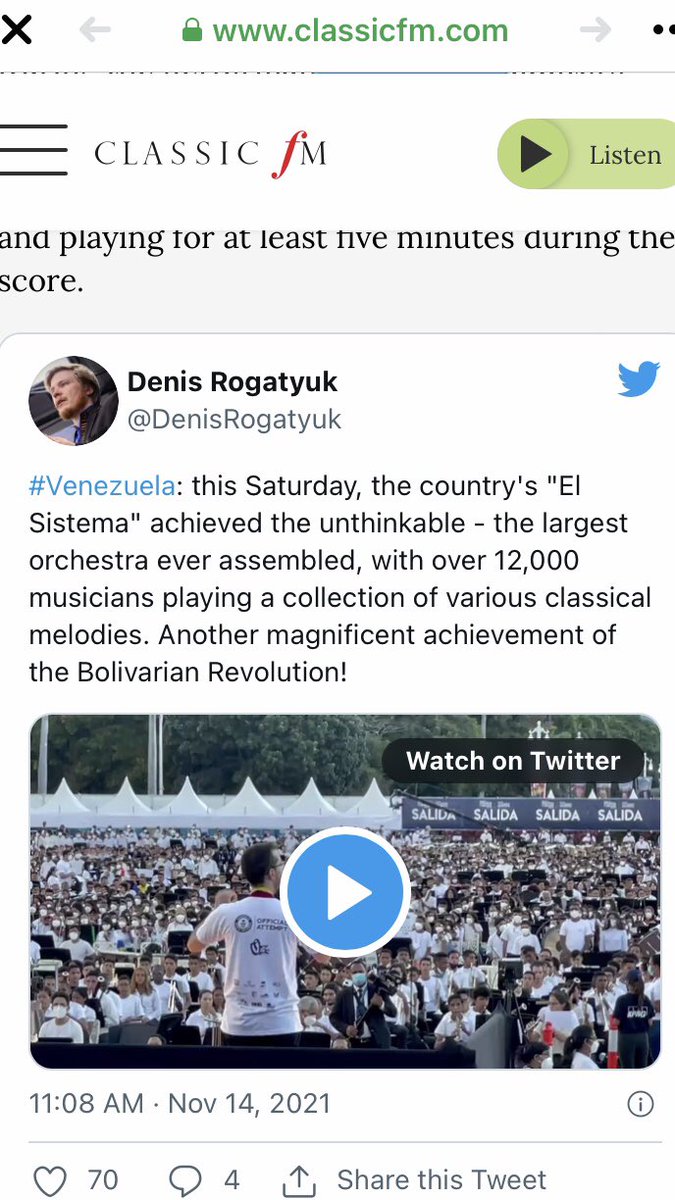 monterogabriela's tweet image. CÓMO SE INTERPRETÓ EL EVENTO “GUINNESS WORLD RECORD” DEL SÁBADO EN EL MUNDO: