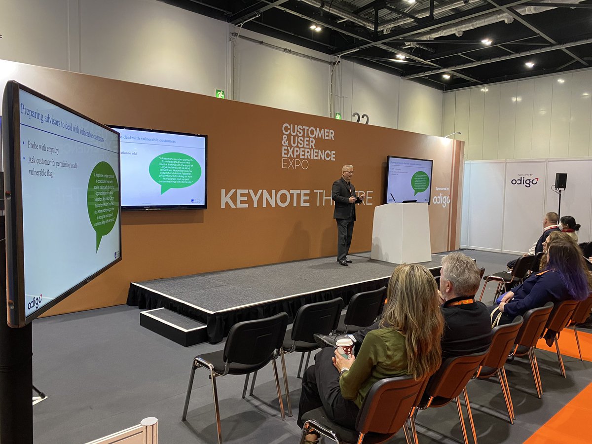 Meeting the needs of vulnerable customers: a primer for contact centres.

Join Stephen Yap (Research Director, CCMA | Call Centre Management Association) on the Keynote Theatre at #CUXexpo21