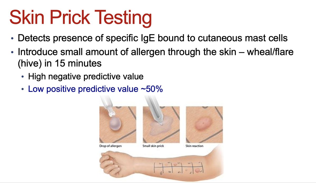 AllergyKidsDoc's tweet photo. I always get lots of great questions about allergy testing. 

Here's a mini-primer:
✅Tests are reliable when used thoughtfully and interpreted in the context of the clinical history

⚠️These are not screening tests
⚠️Many people misdiagnosed by testing alone https://t.co/qlblb3M9eq