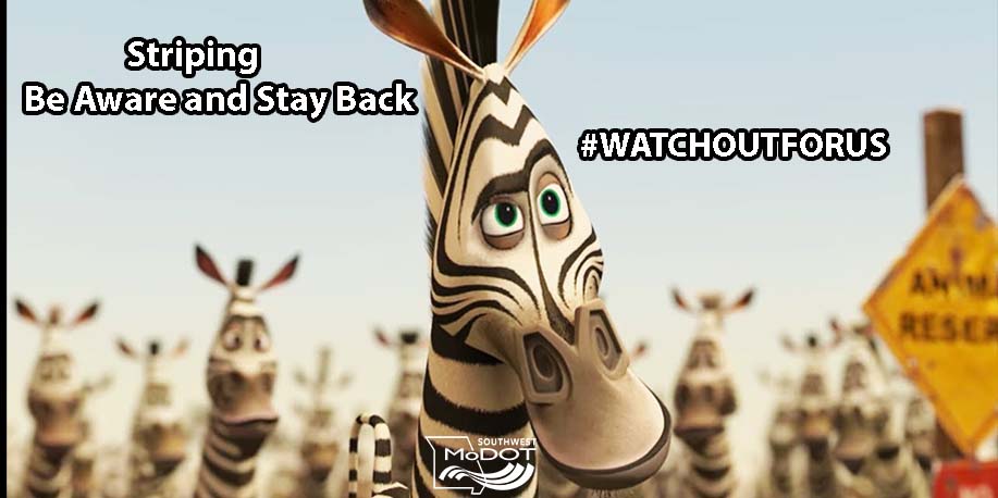 MoDOT crews will be striping along these routes today: 

- Route MM #GreeneCo
- Route  360 #GreeneCo
- Route J #WebsterCo
-Route EE #WebsterCo
Watch for slow moving equipment and give the crews plenty of room. #MoDOTSW