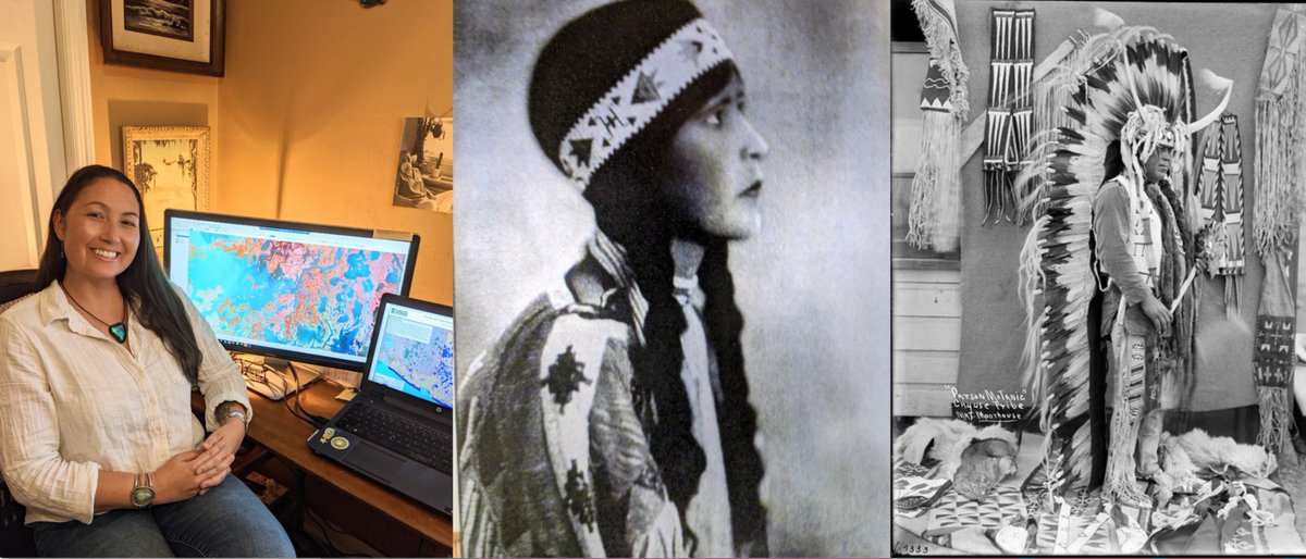 Holly Beck, her great grandmother, and her great great grandfather