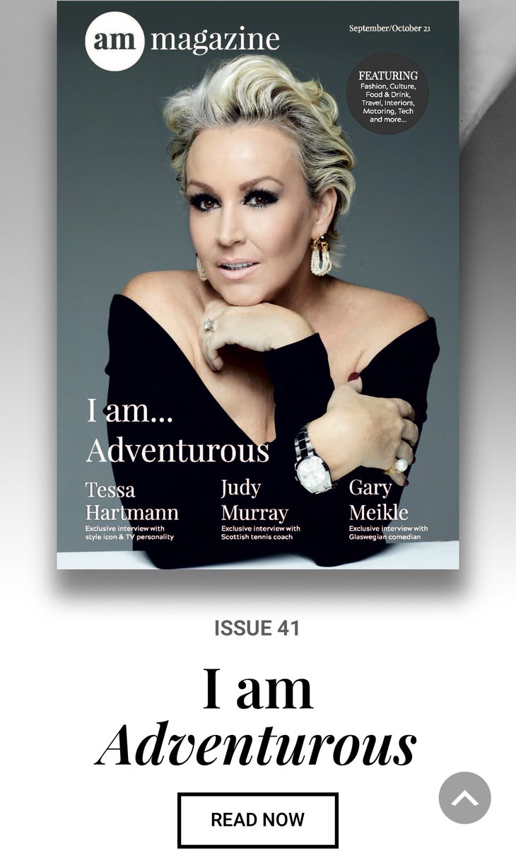 If you missed it you can still catch my feature in AM Magazine - head to seillienart.com for LNK #Scotland