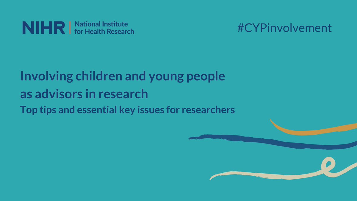 NIHRinvolvement's tweet photo. Not sure where to start with involving children and young people in your research? Take a look at our guidance on involving young people as advisors in research, including top tips and key challenges: https://t.co/H3MIzoLcLJ

#CYPinvolvement #WorldChildrensDay https://t.co/fBmtrepEy6