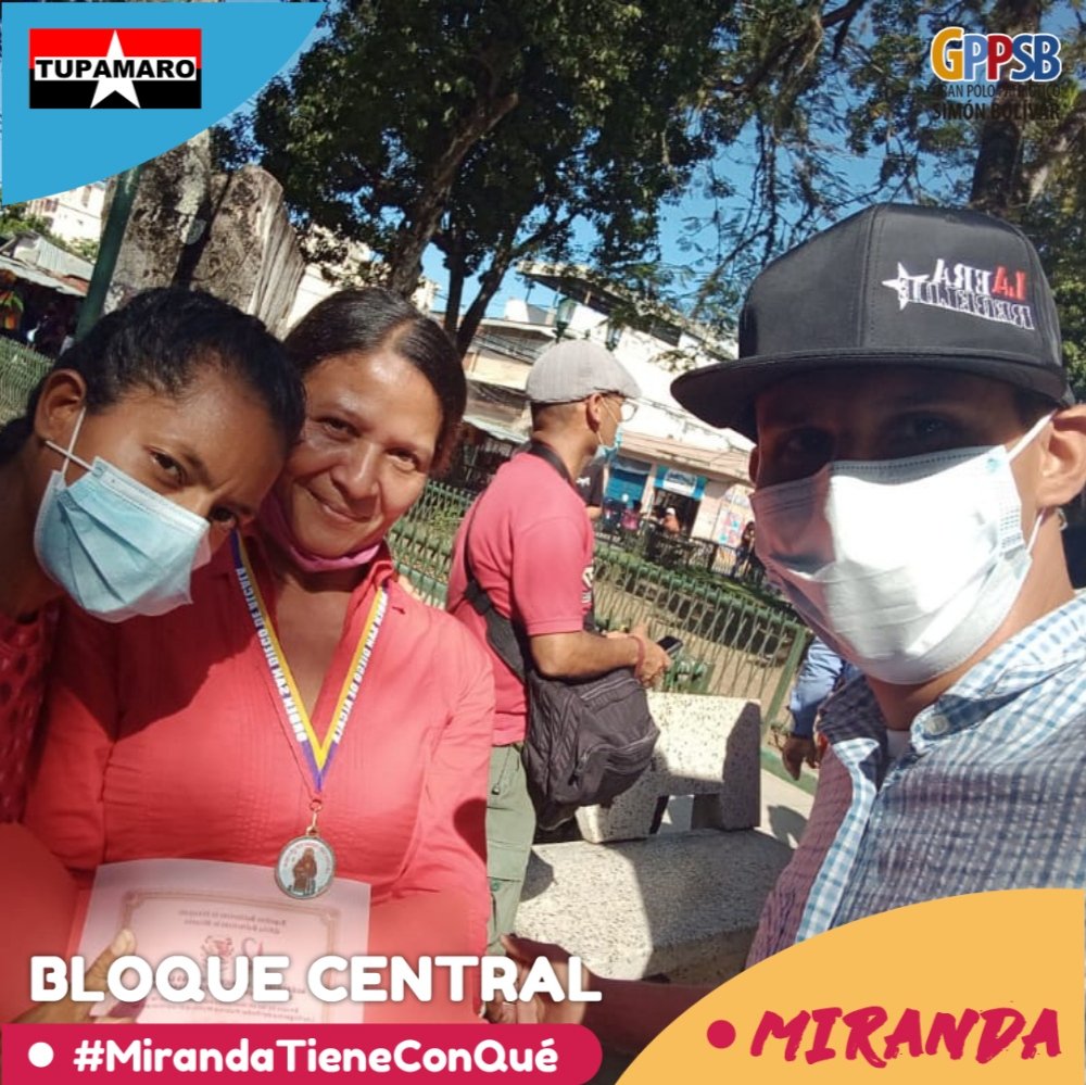 #16Nov 📸|| Con motivo a la celebración del Santo Patrono San Diego de Alcalá, la militancia #MRT del Mcpio. Tomás Lander fue reconocida con mención honorífica, actividad que contó con la presencia del Candidato Tupamaro al concejo municipal Enrique González.

#YoVotoTupamaro