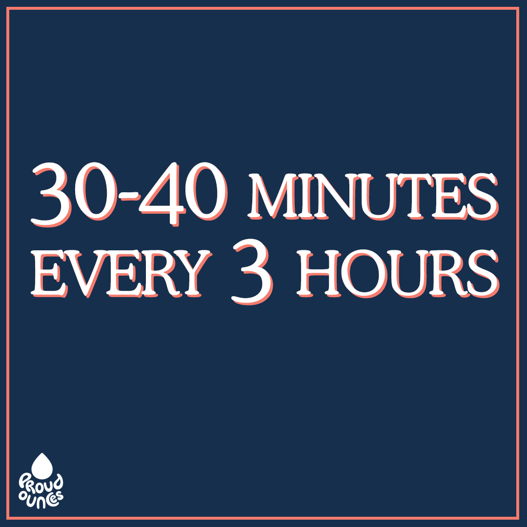 ProudOunces's tweet photo. People need an average of 30-40 minutes every 3 hours to accomplish the 5 standard steps of a pumping session. 
Like/Comment/Share if you feel that more people need to know this! https://t.co/MHFqNxYqBt