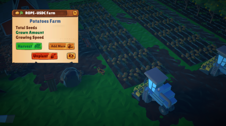 SCFxCommunity's tweet photo. Once you have some seed, you can go and check the farms. Here, you can plant your seeds, harvest them, add some more or unplant them.. You have three different farmins lanes here. If you have multiple farms active, you can switch from one to another.
#scfx #babymoon #DeFILand https://t.co/mMtGwYhtGb