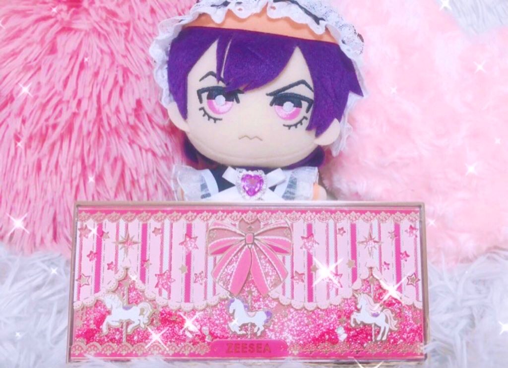 an___27's tweet photo. ズーシーのパレット安くなってたから買っちゃった〜かわいい🦄💖💖 https://t.co/7oTUG7HN69