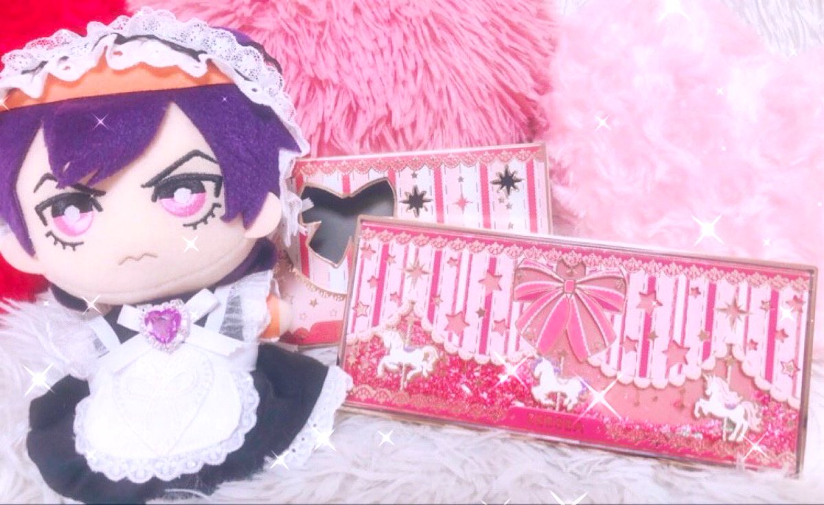 an___27's tweet photo. ズーシーのパレット安くなってたから買っちゃった〜かわいい🦄💖💖 https://t.co/7oTUG7HN69