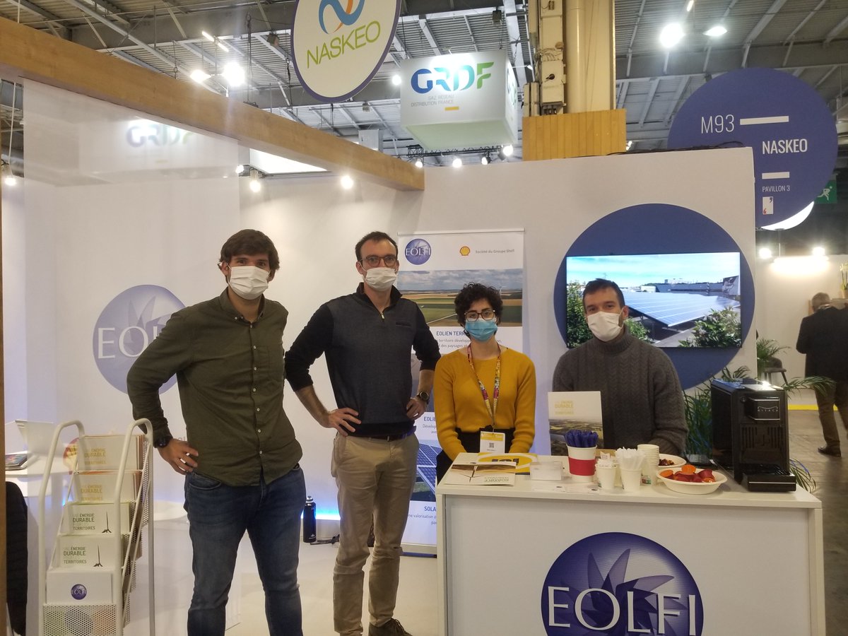 Eolfi_'s tweet photo. EOLFI participe au #SMCL2021  du 16 au 18 novembre au Parc des expositions #PortedeVersailles  ! Retrouvez nous stand L94 Pavillon 3 et venez échanger avec nos équipes #EnR et #TransitionEnergetique  ! https://t.co/YUYoavMfOE
