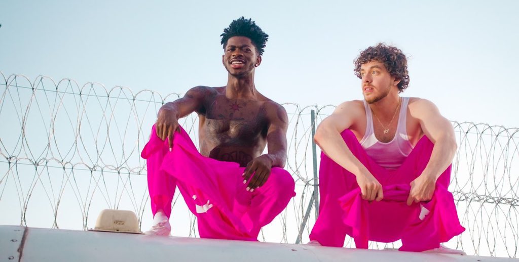 lilnasxmajor's tweet photo. Lil Nas X’s “INDUSTRY BABY” featuring Jack Harlow has surpassed 700 MILLION streams on Spotify. https://t.co/P3hQqCXOSU
