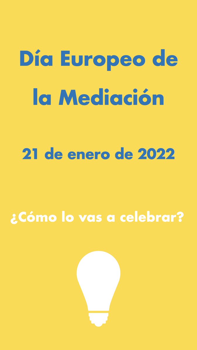 acuasjuan's tweet photo. Ya se acerca el Día Europeo de la Mediación, ¿cómo lo vas a celebrar? #mediacion #diaeuropeomediacion #diaeuropeodelamediacion https://t.co/acNdWilieG