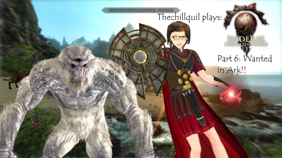 thechillquil's tweet photo. TODAY at 2pm EDT we explore Enderal once more, venturing throughout Ark to do a nice series of Sidequests! Interested? I hope so :3 #twitch #vtuber #envtuber https://t.co/YJK3R5NsR3