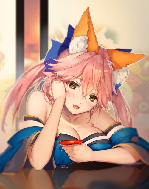 【FGO】玉藻ちゃん
ネ💕🍶
#FGO 
#玉藻の前 