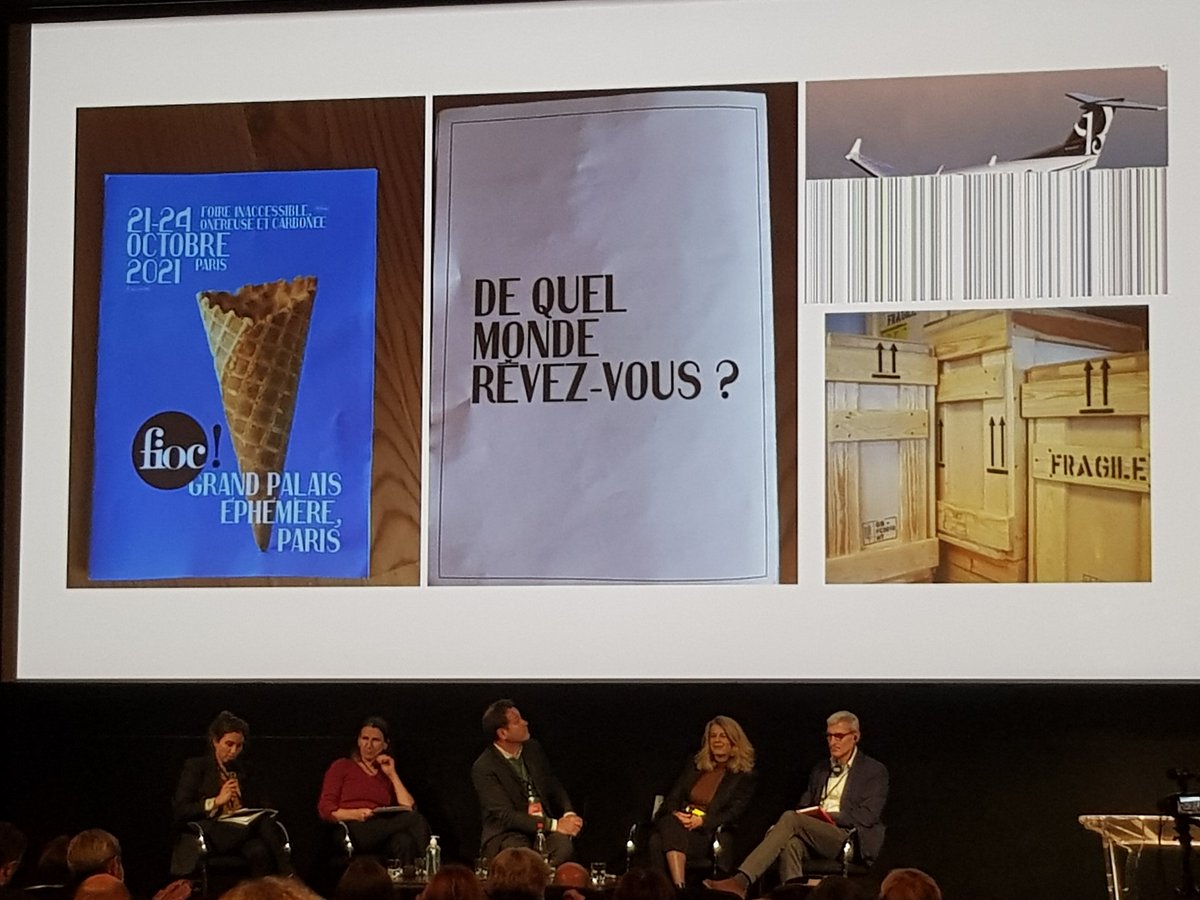 LaurePressac's tweet image. Et si l'art se mettait au service du vivant ? Retour sur le sujet de l'impact écologique avec exemple d'un tract distribué dans les couloirs de la @FIAC introduit @eleonorethery 
#TAMD
@Quotidiendelart