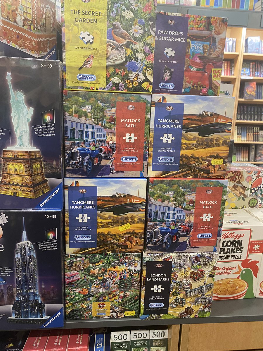 OMahonysBooks's tweet photo. Jigsaw puzzles in all shapes and sizes, to suit all abilities
Don’t forget it’s our #RewardCardDay this Friday to get discounts on purchases in our stores!
#PuzzleFun
#Booksellers #XmasInOMahonys🎄 #Christmas2021 #XmasGiftIdeas #Limerick #Ireland #XmasInLimerick https://t.co/uNzINfI4Hj