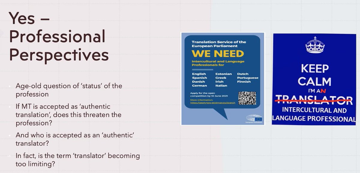 _SheilaCastilho's tweet photo. A fascinating talk by @SharonNiBhriain today at #TC43, touching the creativity discussion and how the term 'translator' might be becoming too limiting. https://t.co/wJ1gBd1vyE