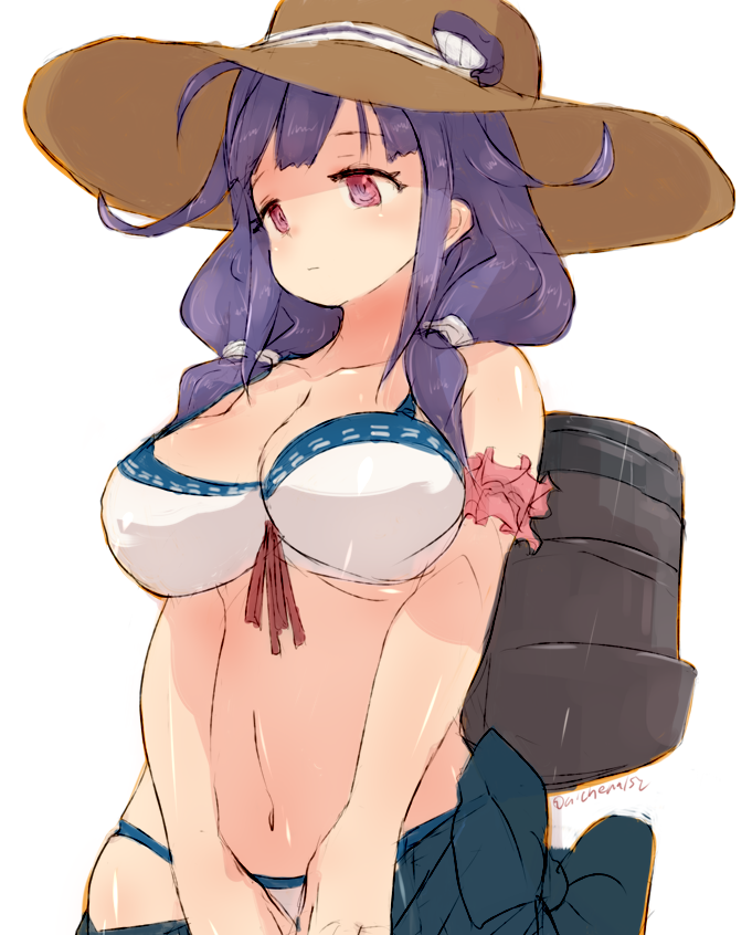 大鯨(艦これ) 「11/16は大鯨、飛龍、霰の進水日ですね(再掲) 」|鳥アルケラのイラスト