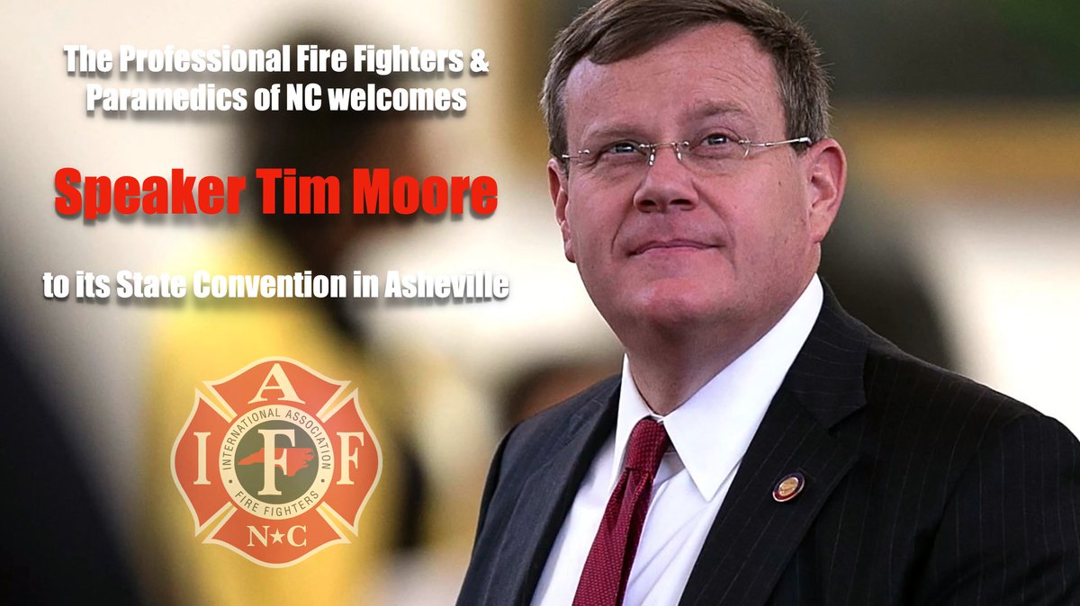 PFFPNC's tweet photo. PFFPNC is proud to welcome @NCHouseSpeaker @timmoorenc to our Convention Hall at the @CambriaHotel @Asheville at 11AM today.  

The media is invited to attend. 

The Speaker will give a #ncga budget update, including disaster relief for western NC.  

@WLOS_13 #ncpol https://t.co/977MTbvl6A