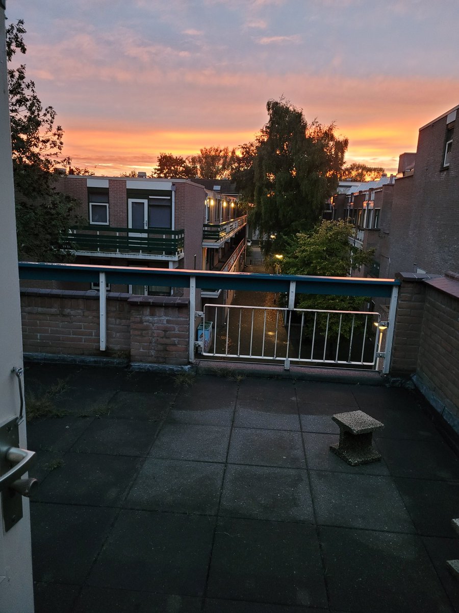 Mijn mooie uitzicht van mijn nieuwe huisje/plekje