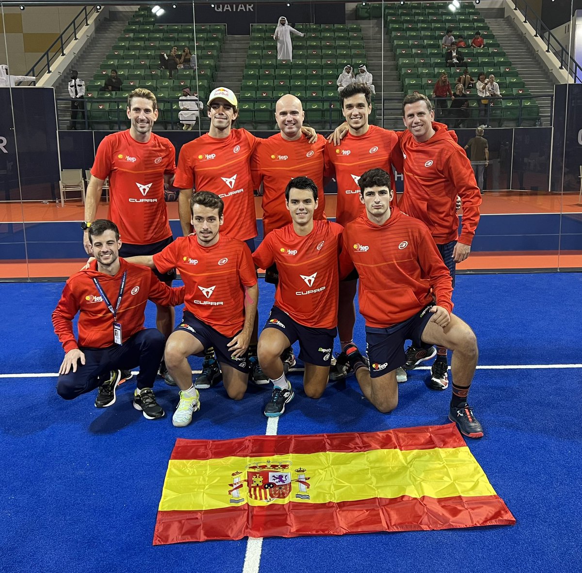 Esta selección va a pelear hasta el último partido en este Mundial de Qatar. Orgulloso de pertenecer a este equipo. ¡Vamos España 🇪🇸! 💪🏻