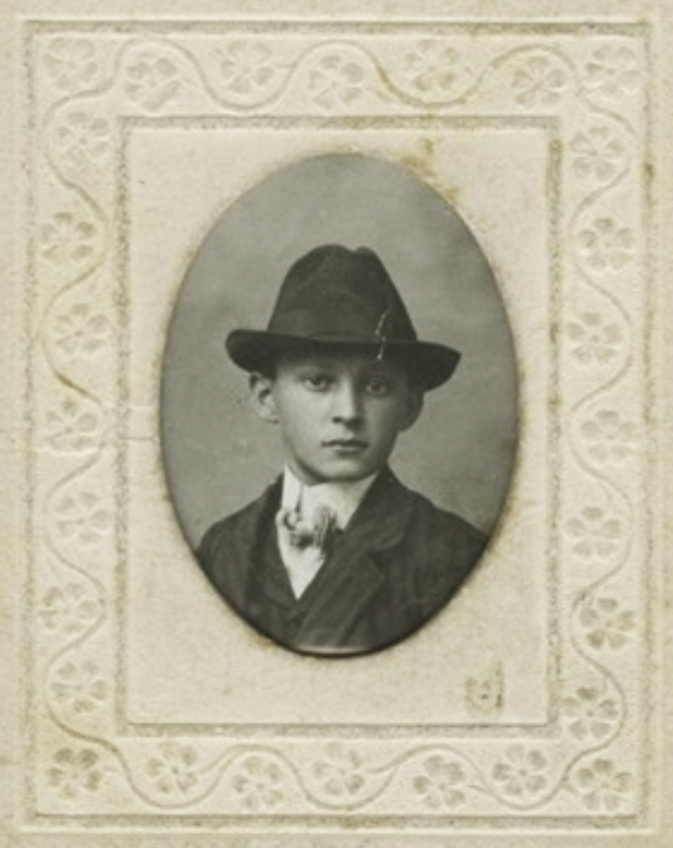Franz Kafka on the day of his Bar mitzvah at Zigeuner Synagogue in Prague
June 13, 1896