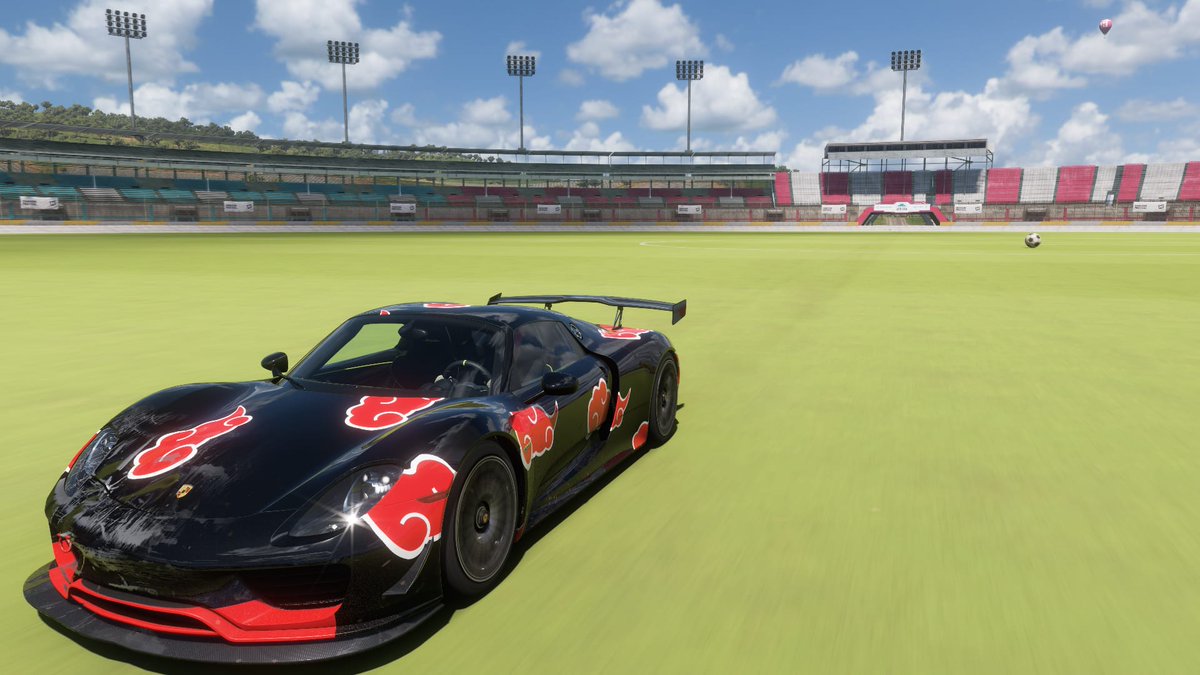 De viaje con los Akatsuki #NARUTO #ForzaHorizon5