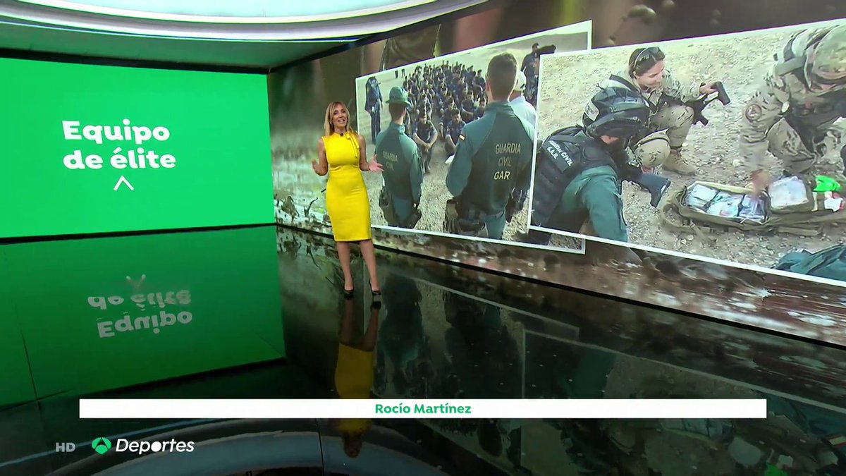 Antena3Deportes's tweet photo. #DIRECTO 🔴 Así entrena el GAR, el cuerpo de élite de la Guardia Civil

📺 ¡Sigue #Antena3Deportes con 
@rocio_burgos! https://t.co/62L99SzMmx https://t.co/VeDi7xDnyw