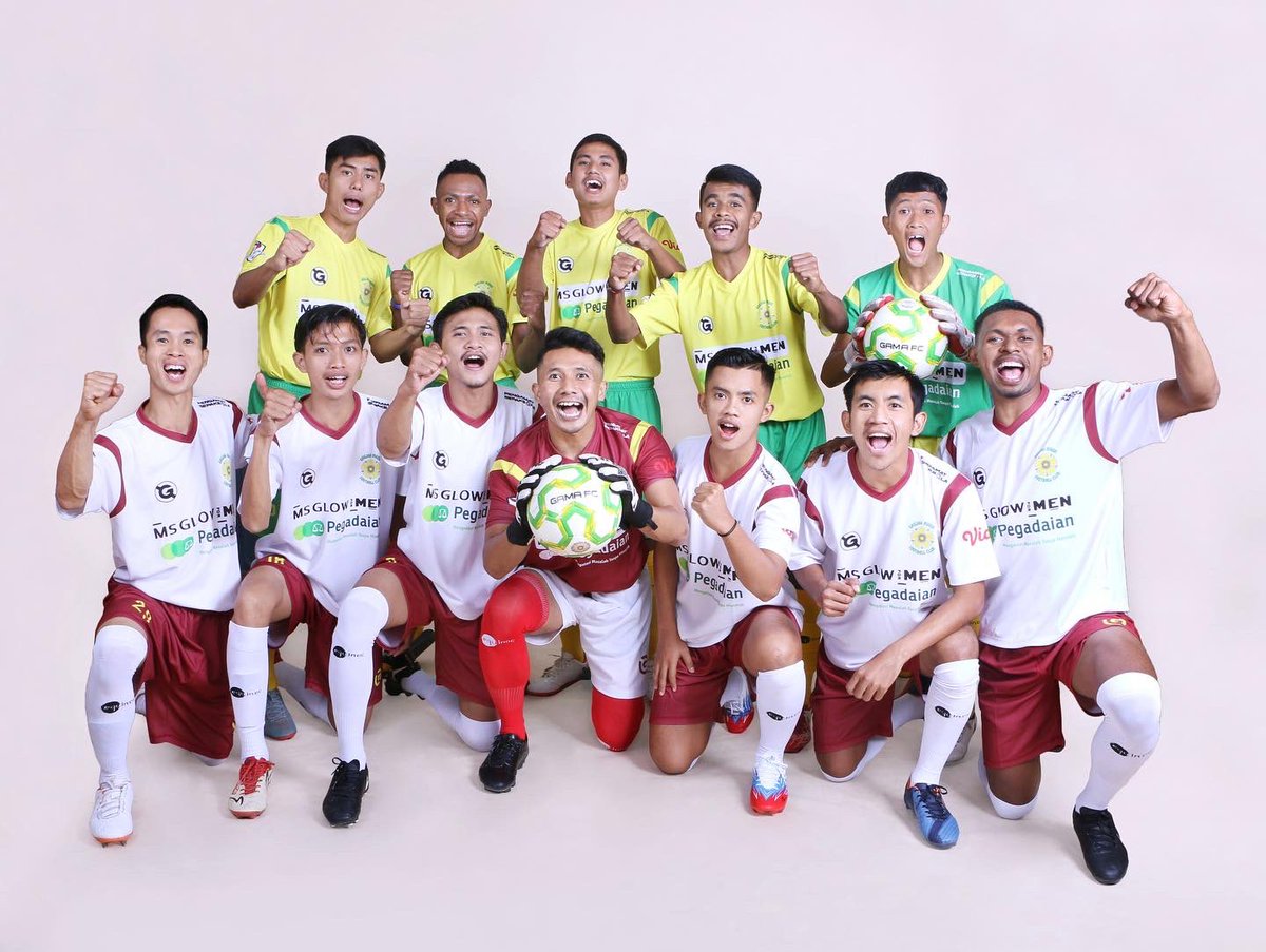 psgamajogja1950's tweet photo. Launching Team @psgamajogja1950 Liga 3 MS Glow for Men PSSI DIY 2021
•
Yuk Semangaaattt @psgamajogja1950 pasti Bisa! 🔥🔥🔥

@pssi_diy @liga3diy @vidiodotcom @msglowformen @pegadaian_id 

#PSGama1950
#PSGamaJogja1950
#GadjahMadaFootballClub
#Liga3 #Liga3Indonesia
#PSSI #PSSIDIY https://t.co/29WteZlezk