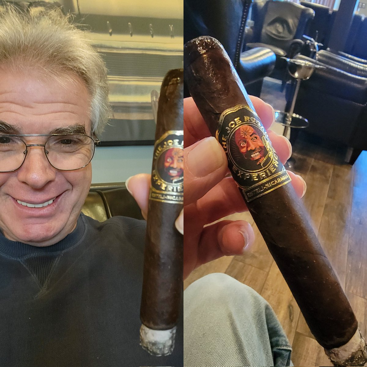 barrycigar's tweet photo. Having the experience 😲
Feeling special 😉 #JoeRogan #joeroganexperience https://t.co/gfk1a7jDVv