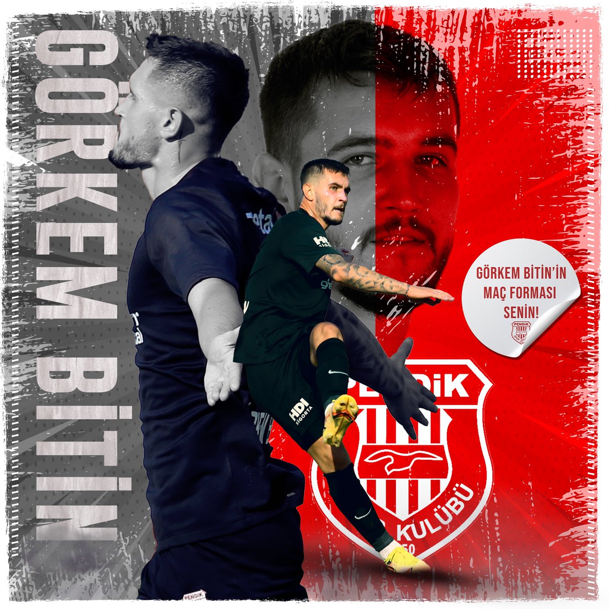 Görkem Bitin’in Ankara Demirspor maçında giydiği forma senin olabilir! 🖤♥️🤍

Hemen çekilişe katıl! 

Görkem Bitin’in imzalı maç forması için yapman gerekenler 👇🏻
 🔻<a href="/PendiksporK/">Pendikspor</a> hesabını takip et 🔻Tweeti RT et
🔻Bu gönderinin altına 2 arkadaşını etiketle!

#ÇocuklukHayalim